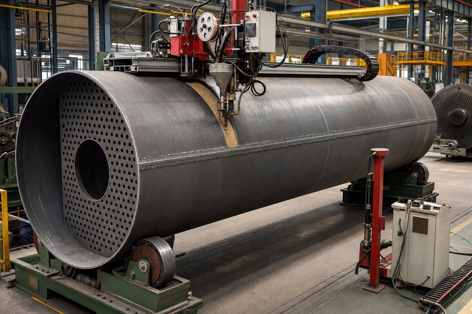 Boiler Manufacturing welding application